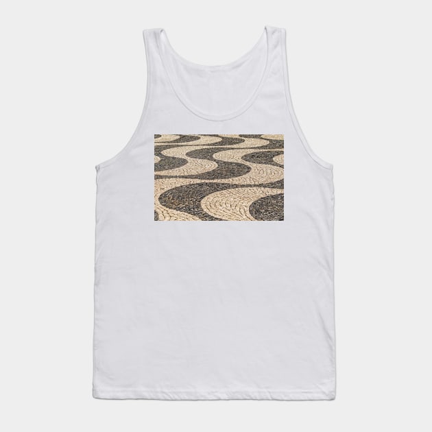 Waves Of Cobblestones - 1 © Tank Top by PrinceJohn